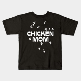 Chicken Mom - Neutral Kids T-Shirt